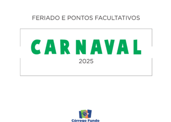 Córrego Fundo define horários de funcionamento para o Carnaval 2025