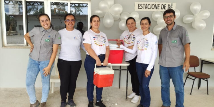 Secretaria de Saúde de Córrego Fundo promove avaliação e atualização de vacinas em empresa do município