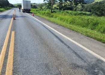 Trabalhador morre durante serviço de sinalização de obra na MG-050
