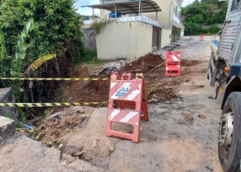 SAAE alerta para obras e interdição parcial na Rua José Eufrásio de Carvalho, em Formiga