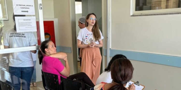 Palestra de conscientização sobre doenças crônicas é realizada na UAPS de Córrego Fundo