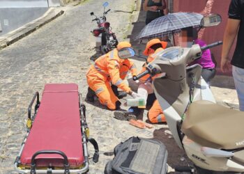 Colisão entre motocicletas deixa um ferido em Formiga