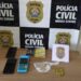 PCMG prende jovem em flagrante por tráfico de drogas em Bambuí