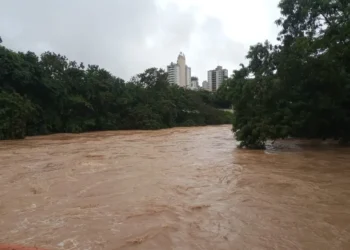Nível do Rio Itapecerica sobe e coloca Divinópolis em estado de atenção e alerta