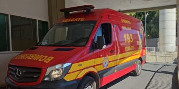 Homem de 50 anos sofre queda e é socorrido pelos bombeiros em Formiga