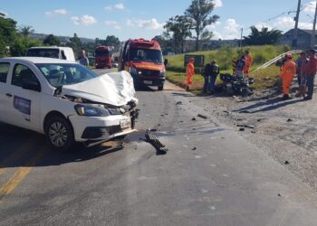 Corpo de Bombeiros divulga informações sobre acidente que deixou feridos na MG 050