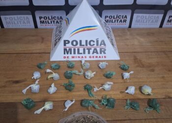 PM de Bambuí prende suspeito de tráfico durante verificação de denúncia