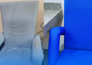 Poltronas da UPA de Formiga são reformadas