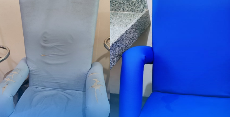 Poltronas da UPA de Formiga são reformadas