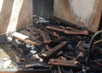 Incêndio com indício de crime é registrado em residência em Lagoa da Prata