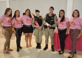 Polícia Militar realiza ações de proteção à mulher em Formiga