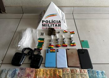 Polícia militar apreende casal de menores por tráfico de drogas em Formiga