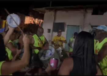 Bloco anima a Comunidade Rural de Timburé durante o Carnaval