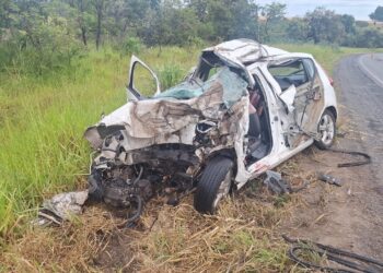 Formiga: acidente na BR-354 deixa uma vítima fatal e outra gravemente ferida