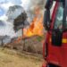 Incêndio em lote vago mobiliza Bombeiros no Bairro Novo Santo Antônio
