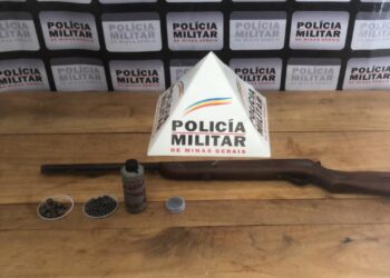 Espingarda é apreendida na Zona Rural de Bambuí
