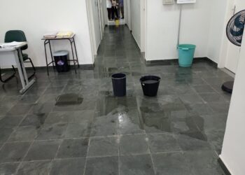 UBSs recém-reformadas apresentam problemas após chuva forte em Formiga