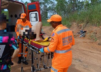 Formiga: jovem fica gravemente ferido após sofrer queda durante prática de motocross
