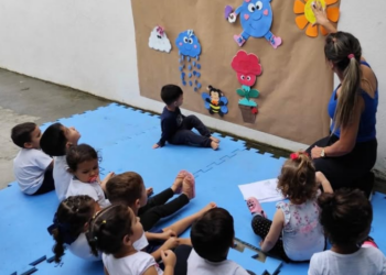 Cemeizinho celebra Dia da Água com contação de história, em Córrego Fundo