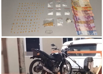 Polícia Militar prende jovem e apreende adolescente por tráfico de drogas em Formiga