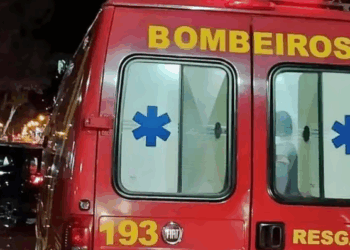 Mecânico morre após caminhonete despencar durante manutenção em oficina, em Varginha