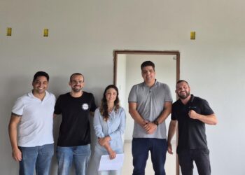Vereador Thiago Pinheiro visita obras da nova sede do Instituto Tatame do Bem