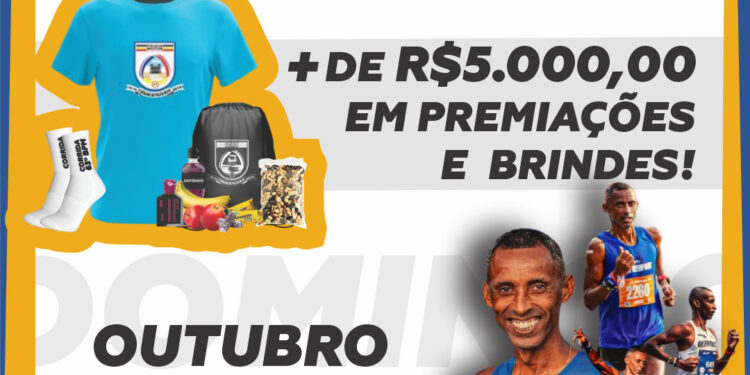 Corrida celebra 10 anos do 63º BPM em Formiga e contará com a presença do atleta Giovani dos Santos