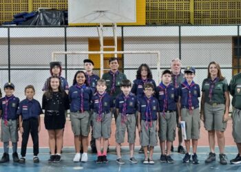 Polícia Militar realiza palestra e treinamento para os Escoteiros de Formiga