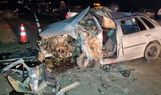 Quatro pessoas morrem e uma fica em estado grave em acidente após festa de aniversário