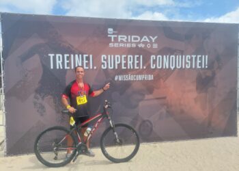 Equipe “Nade e Lute” representa Formiga no Triathlon Triday Series, em Bertioga