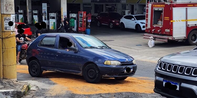 Bombeiros de Formiga atuam novamente em ocorrência de risco de derrapagem