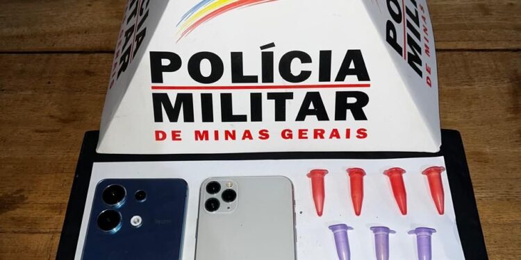 Ação da PM de Bambuí resulta em prisão por tráfico de drogas e apreensão de entorpecentes