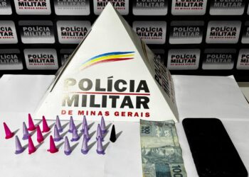 PM prende dois suspeitos por tráfico e porte de drogas durante ‘Festa do Produtor Rural’, em Camacho