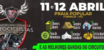 Confira a programação do “37º Encontro Nacional de Motociclistas” de Formiga