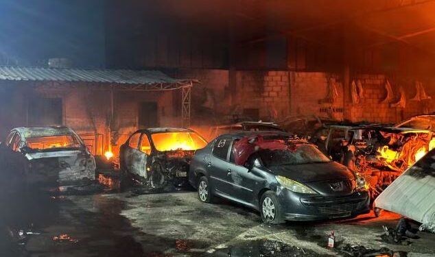 Incêndio destrói ferro-velho e mata cadela em Divinópolis