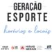 Programa ‘Geração Esporte’ de Córrego Fundo inicia atividades na próxima segunda-feira 
