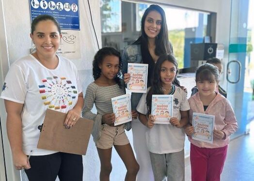 UAPS de Córrego Fundo promove ação de saúde bucal para crianças