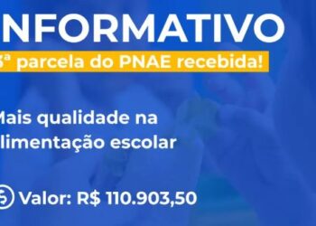 Formiga recebe 3ª parcela do Programa Nacional de Alimentação Escolar (PNAE)