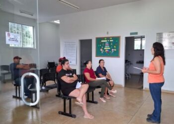 UAPS Cristino Antônio, de Córrego Fundo, promove palestra sobre a importância da audição