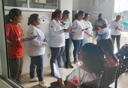 Equipe de Saúde de Córrego Fundo alerta sobre doença de chagas em ação educativa