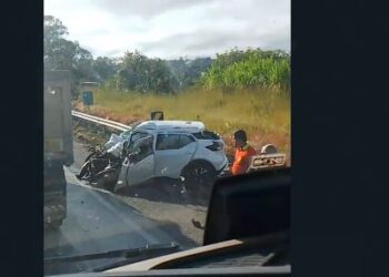 Acidente na conhecida ‘Curva da Morte’ deixa uma pessoa morta e outra gravemente ferida