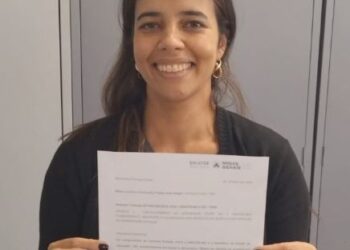 Emater e Departamento de Agricultura entregam mapa de produção à Escola Estadual de Córrego Fundo