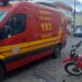 Jovem fica ferido após cair de motocicleta no bairro Vila Castro, em Formiga
