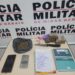 Polícia Militar apreende drogas durante operação no bairro Jardim Alvorada, em Itapecerica