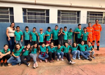 Alunos da zona rural de Formiga participam do projeto ‘Bombeiros nas Escolas’