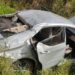Família fica ferida após capotamento na BR-354, em Bambuí