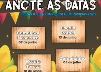 Escolas municipais de Córrego Fundo anunciam datas das festas juninas