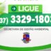 Contato direto com a Secretaria de Gestão Ambiental está disponível para demandas da população