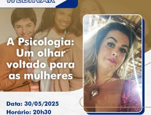 Psicologia e mulheres são tema de webinar para alunos do Unifor-MG
