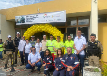 PMMG participa do lançamento da campanha Maio Amarelo 2025 promovida pelo DER-MG